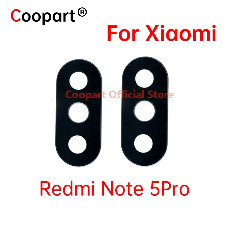 Xiaomi Redmi note 5 pro note 5A / Redmi 5 5A & 5 Plus用 Coopart 新品バックリアカメラレンズガラス (ステッカー付き)