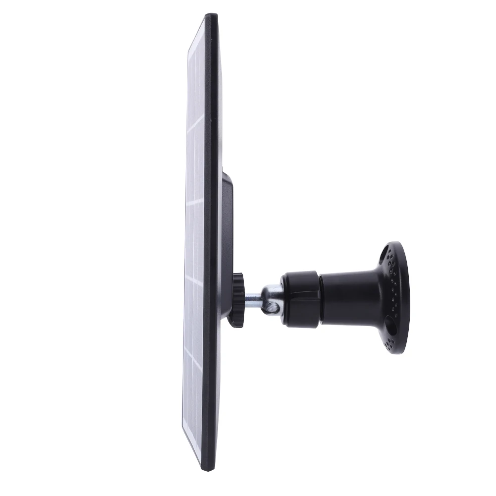 شاحن بالطاقة الشمسية 4 واط IP65 لوحة شحن بالطاقة الشمسية مقاومة للماء كابل شحن 9.8 قدم 360 درجة ° حامل جداري قابل للتعديل لجرس باب يتضمن شاشة عرض فيديو 4 #5