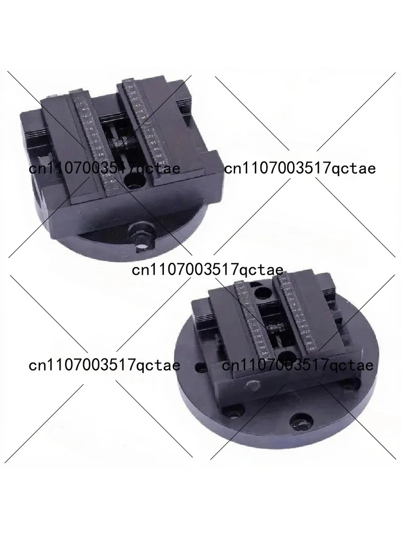 Universal Adapter Plate for CNC Vice, Compatible with Zero-Point Positioning Fixture, Modular Quick Clamp System