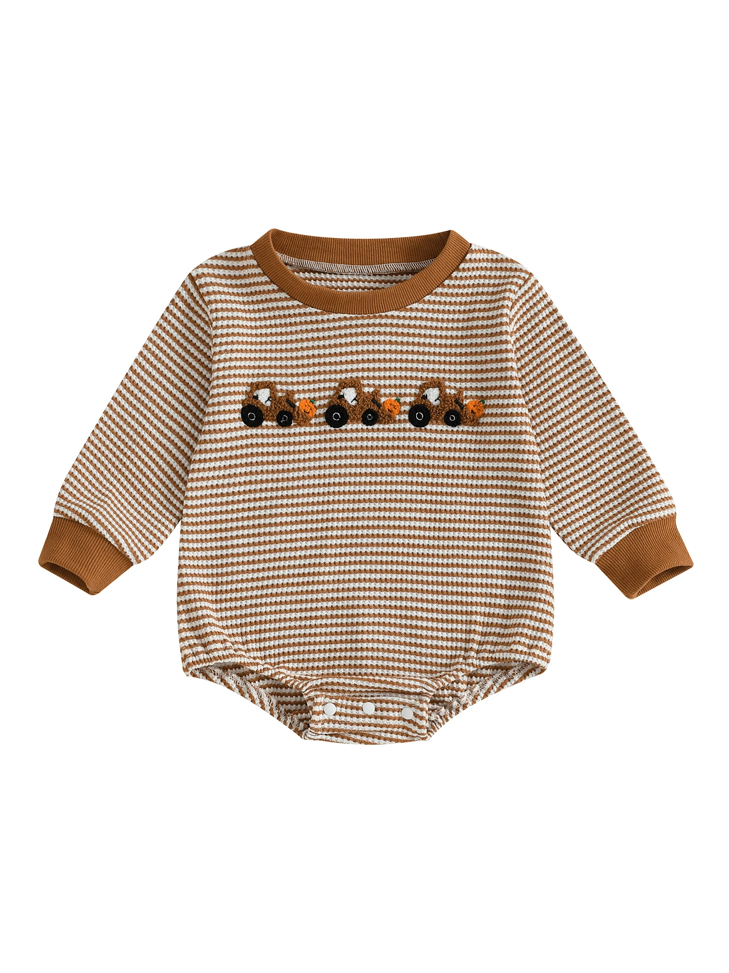 

Детский комбинезон с короткими рукавами и круглым вырезом с цветочным принтом и рюшами, летний комбинезон, наряд для маленьких девочек