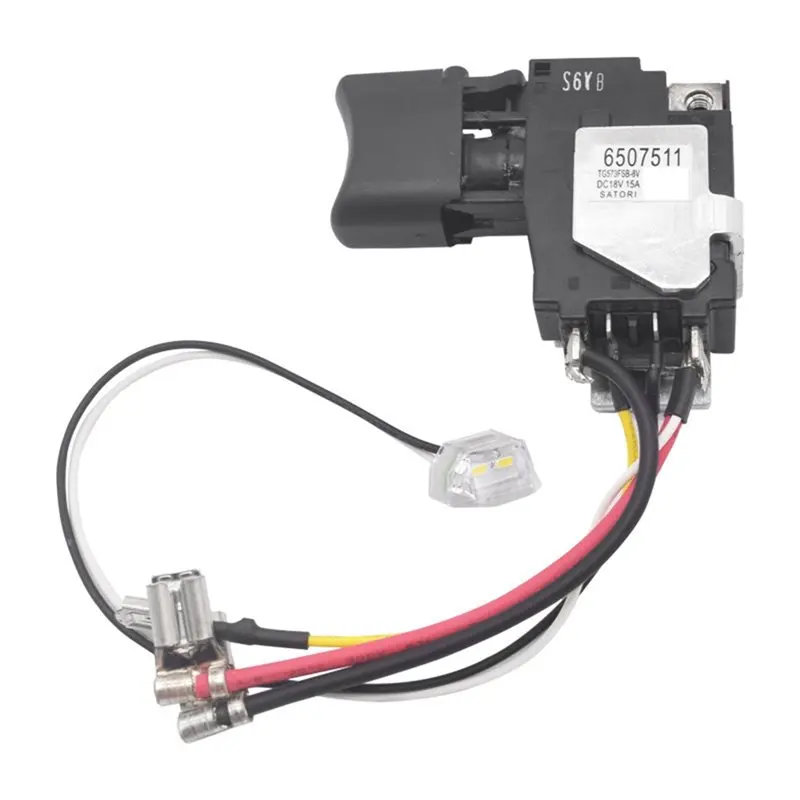 ABMH-1Pc 632F26-6 6507529 TD152D DTD152 DTD152Z 드릴 스크루드라이버 전동 공구 액세서리용 스위치 교체 부품