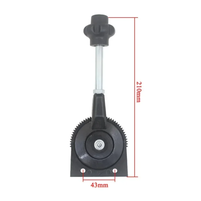 Self-locking Controller Excavator Manual Throttle Control or Harvester Tractor Ship Manure Spreader Throttle Cable Assembly