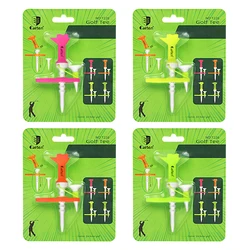 Caiton 85mm/3.35in Adjustable Magnetic Golf Tee | Dual Marked, Multi-Color Durable | Reusable Golf Accessory for All Golfers