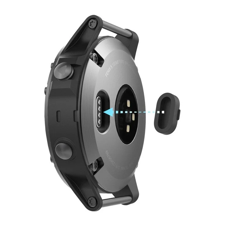 For Garmin Fenix 7X 7 5X 6 6X Tactix 7 Enduro EPIX 2 Venu SQ Instinct 2X 2 2S Crossover Charging Port Dustproof Plug Cover