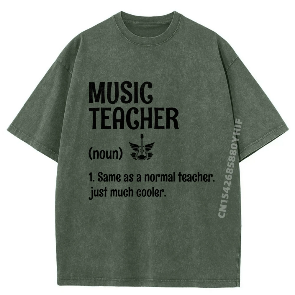 

Новейшая стираная рубашка, учитель музыки, такой же, как нормальный учитель, всего слишком холодильник, футболка в стиле Харадзюку, мужская стираная одежда для отдыха