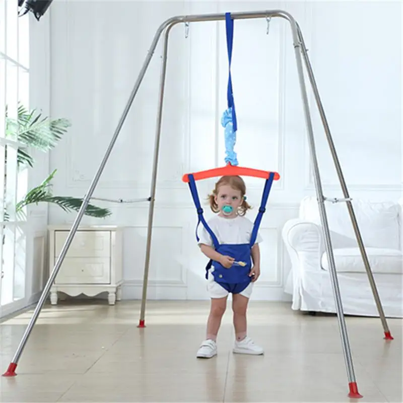 Columpio para bebé, asiento de rebote para bebé, puente de puerta de pie para niños pequeños, hamaca para exteriores, columpio, suministros de asientos de entretenimiento para niños