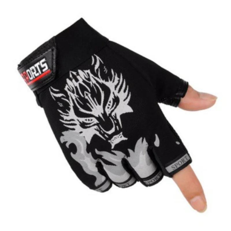 Half Finger Weight Lifting Gloves Adjustable Summer Breathable Running Riding Fitness Cycling Gloves for Men Women