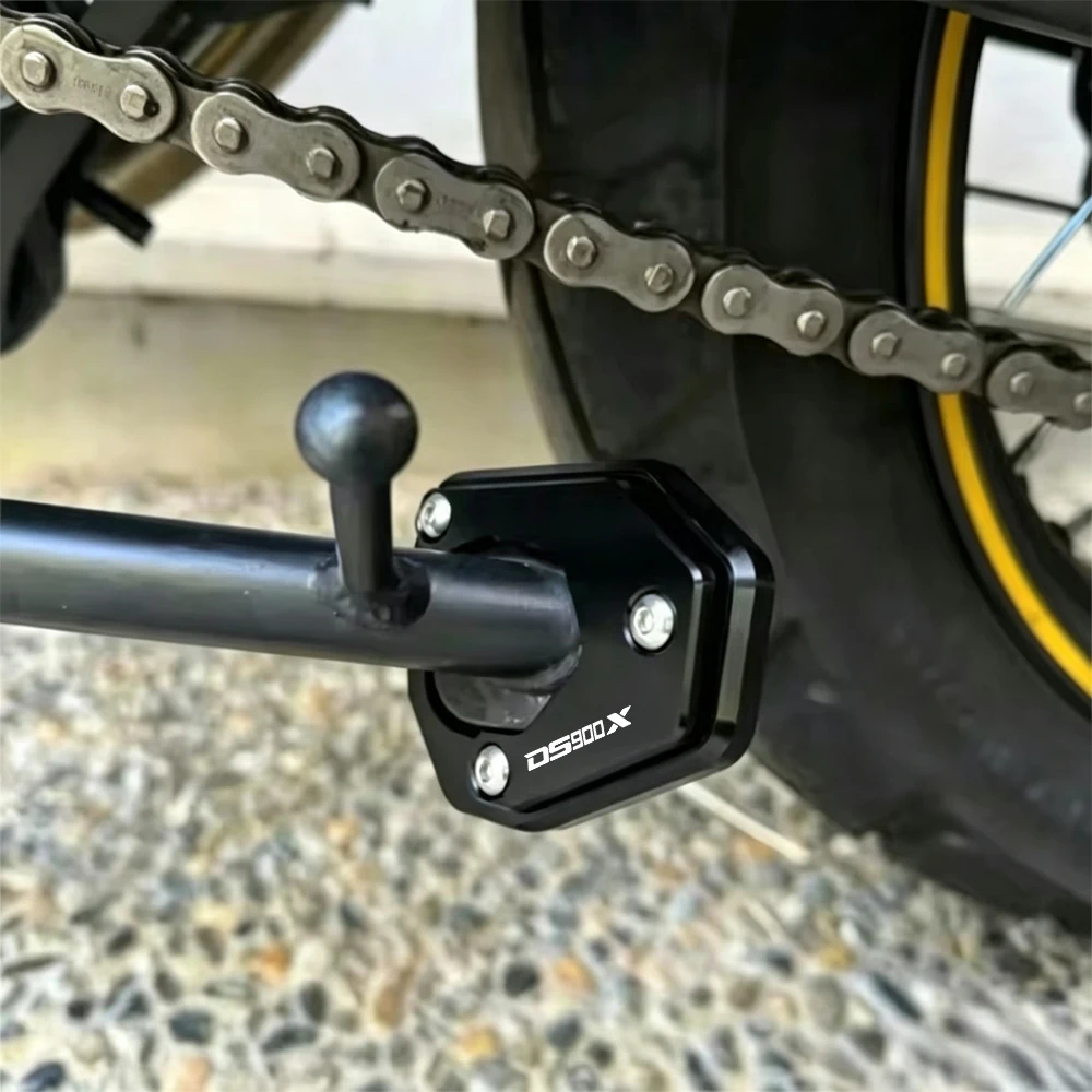 Kickstand Side Stand Enlarger Extension Plate Pad For Loncin VOGE DS525X DS900X DS625X DS500X 525DSX DSX900 DSX 525 900 625 500