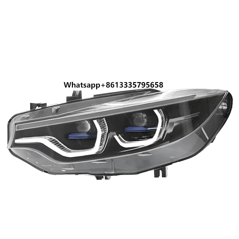 

JUSHUN Direct Assembly Retrofit White 12V LED Xenon Headlights for 2016-2019 for F32 New Auto Parts for 16-19 for 4 Seri