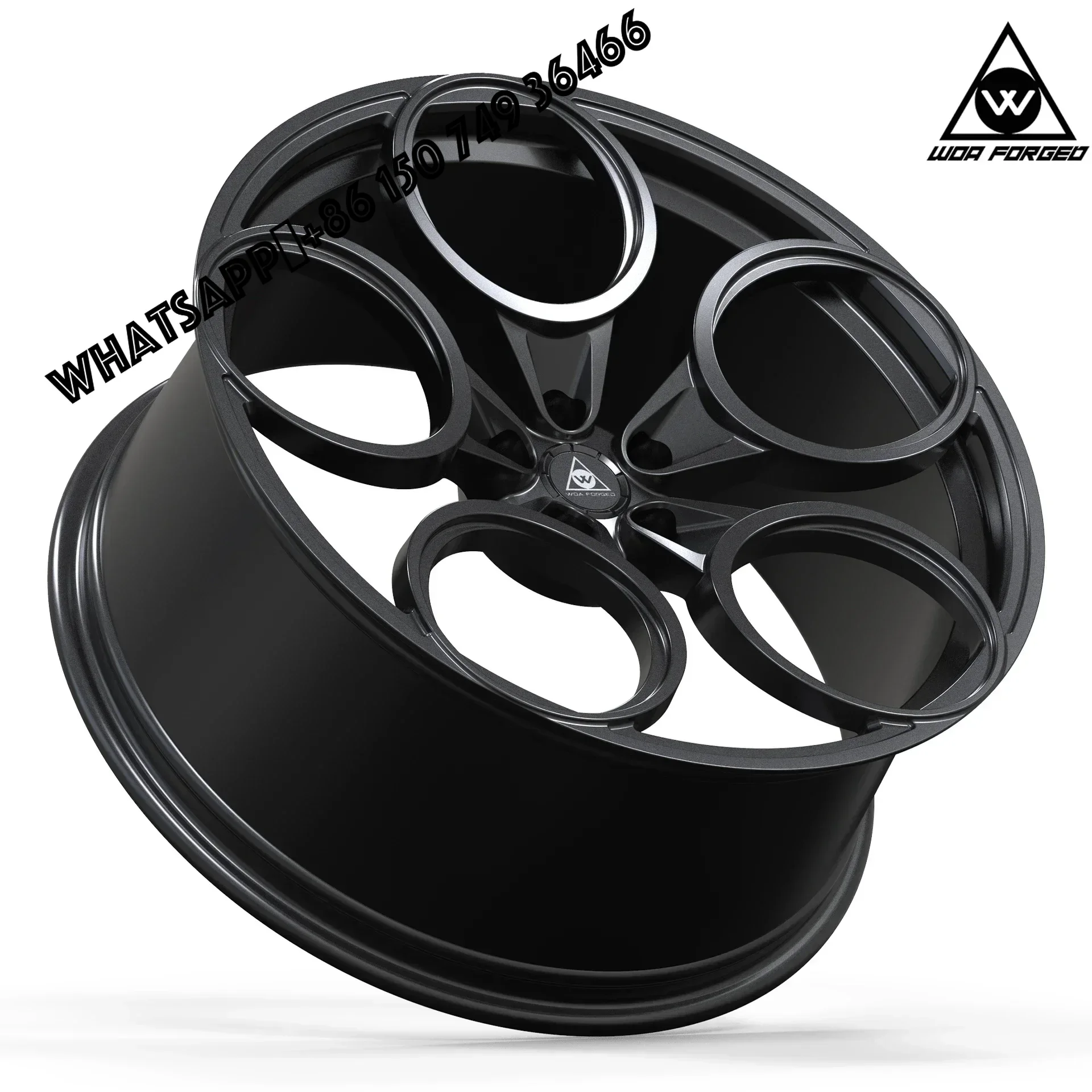 6061-T6 Custom 18 19 20 21 22 23 24 Inch 1-piece 5x98 4x98 5x110 5x112 for Alfa Romeo Giulia Tonale Stelvio 156 166 8c C
