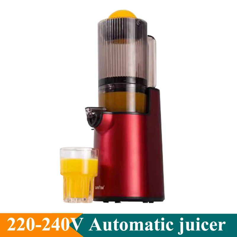 220-240V Portable Large Mouth Diameter Pure Fruit Juice Home Automatic Juicer Electric Orange Juicer