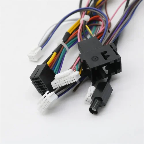 Imagen 2 del producto Adaptador de Cable de alimentación Android de 16 pines para Audio de coche con caja Canbus para Ford Ranger 2019-2020 arnés de cableado de DVD MP5