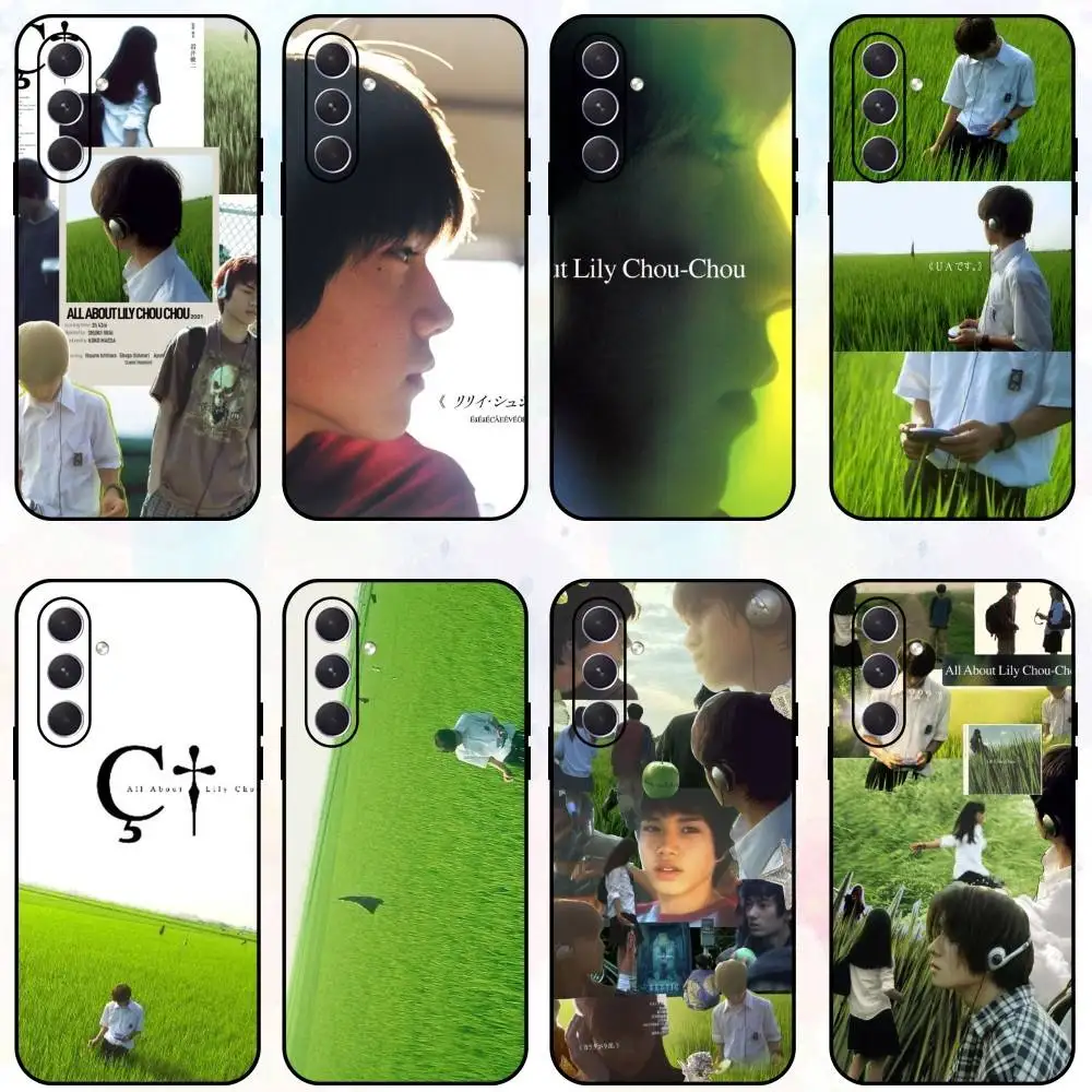 

All A-About L-Lily C-Chou-Chou Phone Case For Samsung Galaxy A73,A72,A71,A70,A53,A52,A51,Others Soft Black Shell