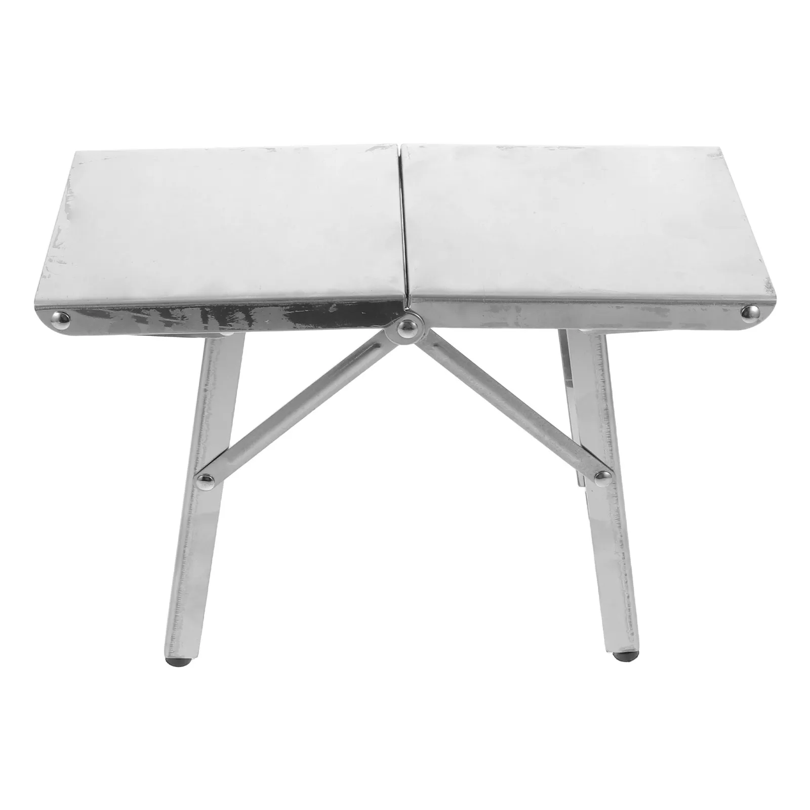 

Складной табурет из нержавеющей стали, грузоподъемность 220 фунтов, легкий, компактный, портативный, складной, для кемпинга, походов, путешествий