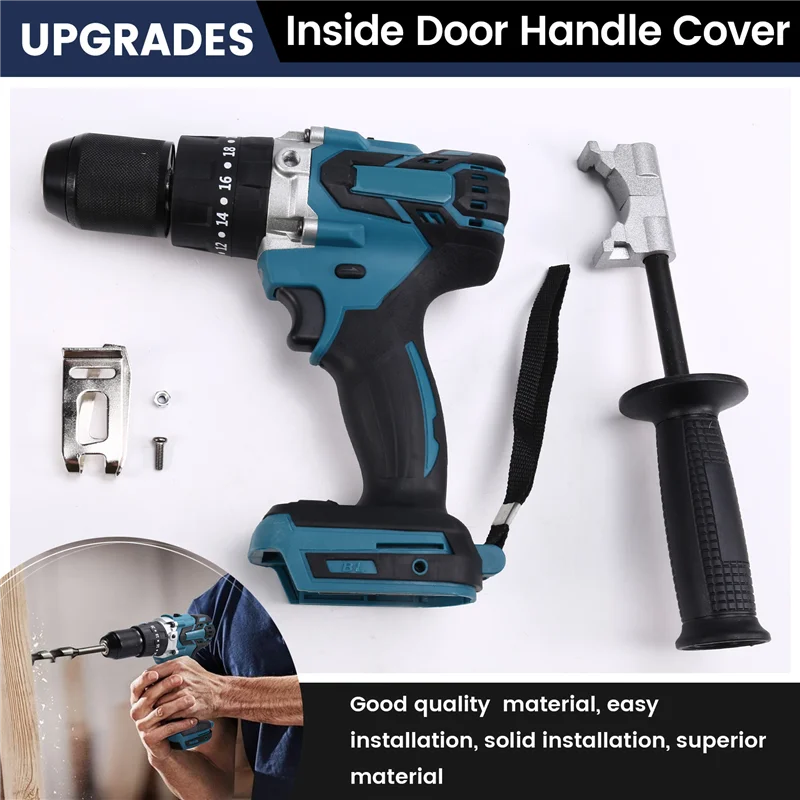 

KYCOR-13MM 650N.M Brushless Electric Drill Cordless Electric Screwdriver Ice Breaking Power Tools For 18V Battery