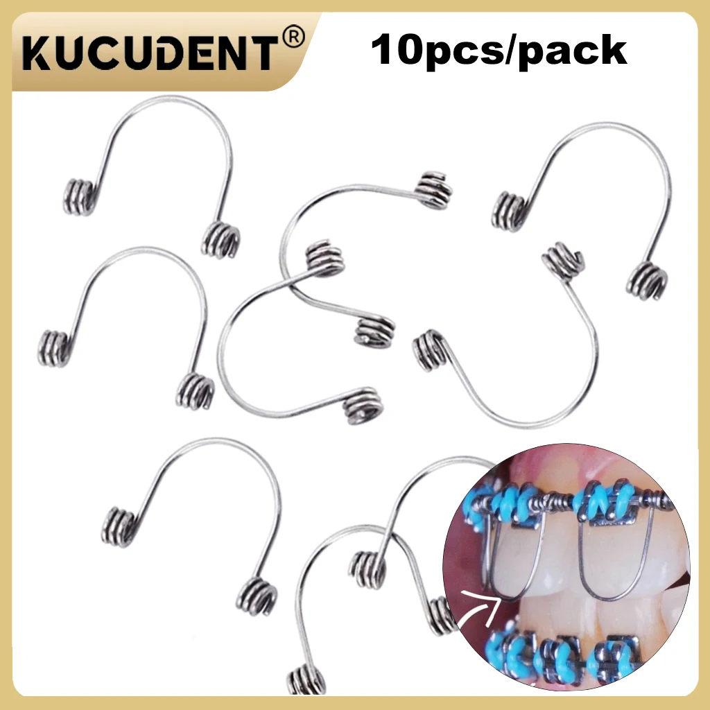 10Pcs/Pack Dental Torque Springs Orthodontic Anterior Teeth 
