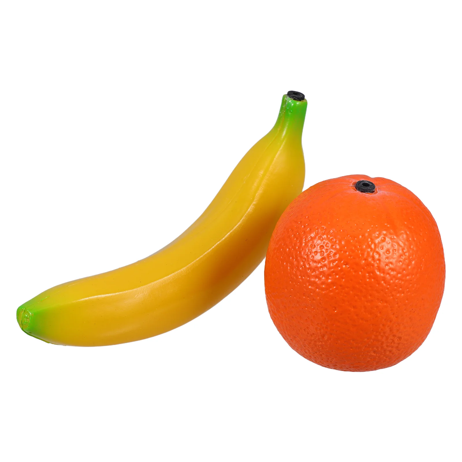 

2 Pcs Simulated Fruit Sandbox Music Toys Banana Shaker Maracas Percussion Children Round Toddler