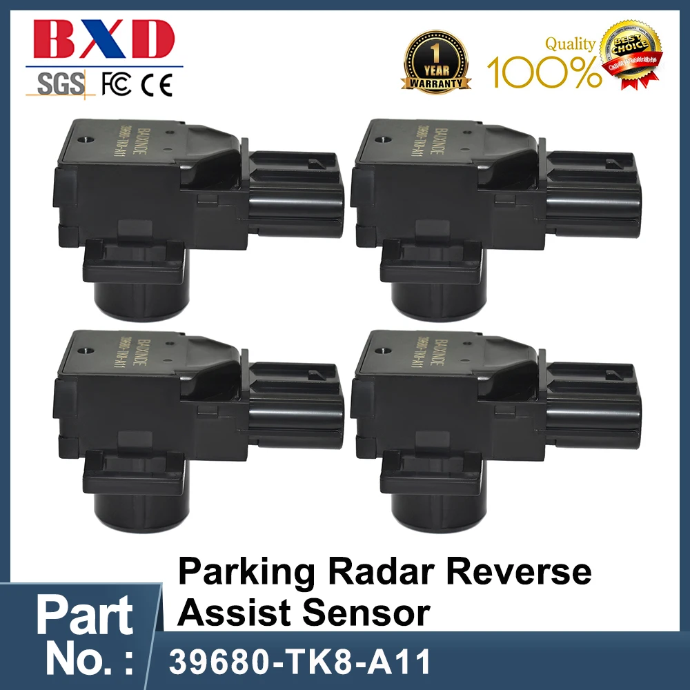 

1/4PCS 39680-TK8-A11 PDC Parking Radar Reverse Assist Sensor For Honda Accord Odyssey Pilot 39680TK8A11 Car Accessories