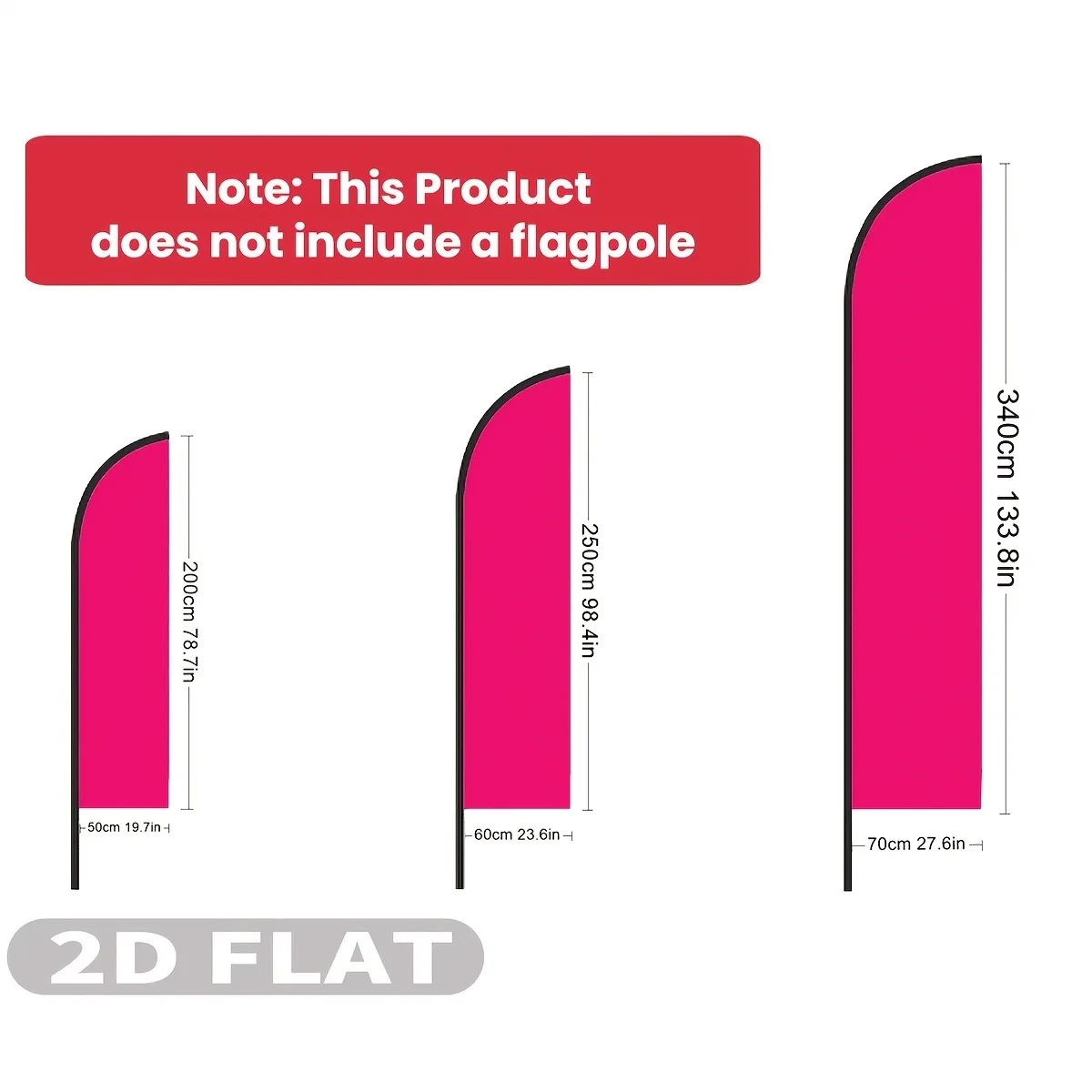 Custom Flag Single Sided Personalized Logo Photo Text Design Flag for Business Advertising Outdoor Event Garden Decor