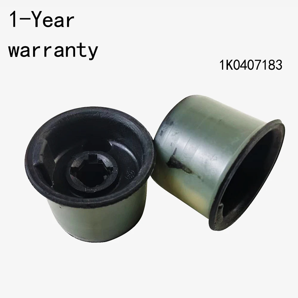 2Pcs Triangular arm bushing 1K0407183 1K0407183E For VW Polo 2009-2010 Fox 2004-2010 Suran 2011-2014 Skoda Fabia 2000-2004