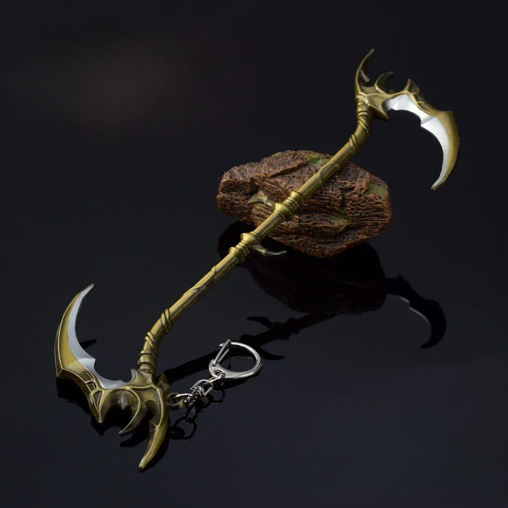 Game Weapon Anime Surrounding 21cm Rage Judgment Dragon Slaying Weapon Zinc Alloy Craft Decoration Collection Toy Pendant