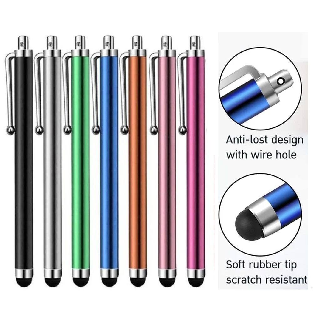 

1Pc Universal Stylus Pen For Mobile Tablet For iphone ipad Lightweight Metal Screen Touch Pen Capacitive Drawing Pen For Android