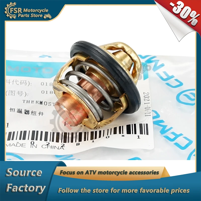

Original THERMOSTAT ASSY,Fits CF500 U500 U600 X500 X600 Z6 Z6EX SWB & 150NK LEADER V-NIGHT,P/N:0180-022810,ATV/Scooter PARTS