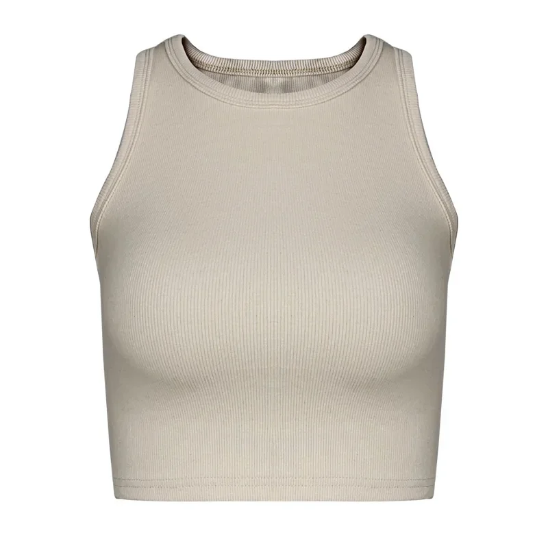 MRMT 2025 ยี่ห้อใหม่สั้น Crop Top ผู้หญิงแน่น T-รูปเสื้อกล้ามขนาดเล็กผู้หญิงเสื้อกั๊กสั้นสไตล์เสื้อสําหรับหญิงผู้หญิง Tshirr