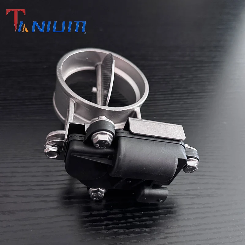 Customizable Standard Style 2~3.5inch Exhaust Flap Valve with Electric Control Cutout Valve for B*/A*d Exhaust Downpipe-HDF