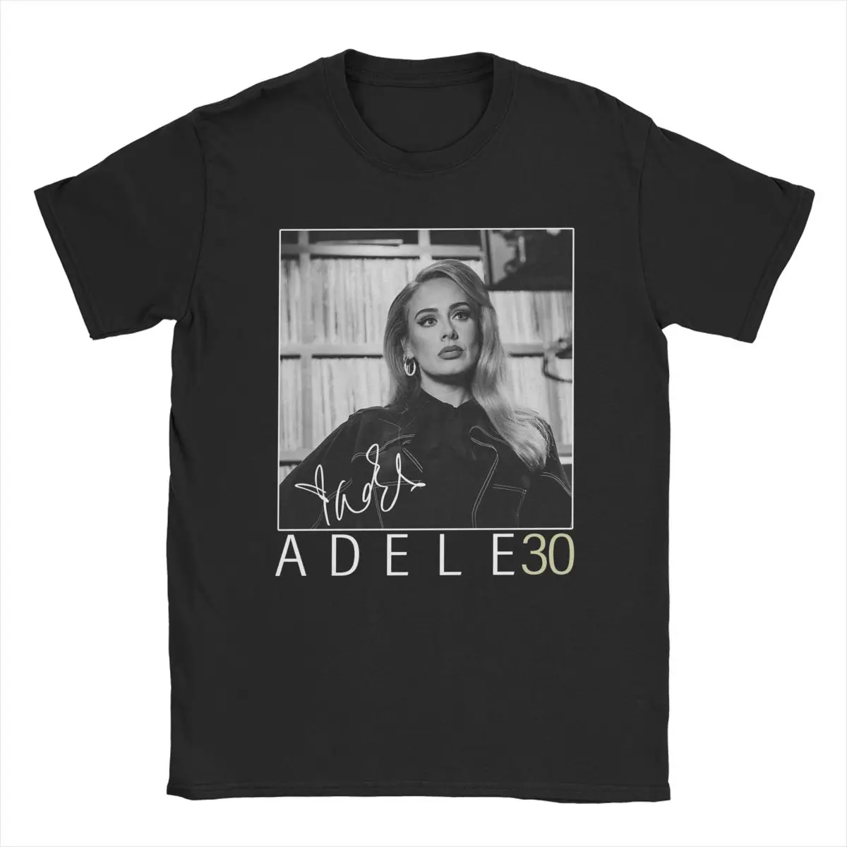 Men T-Shirt Adele Tour 2024 Casual 100% Cotton Tee Shirt Short Sleeve T Shirt O Neck Clothing Plus Size