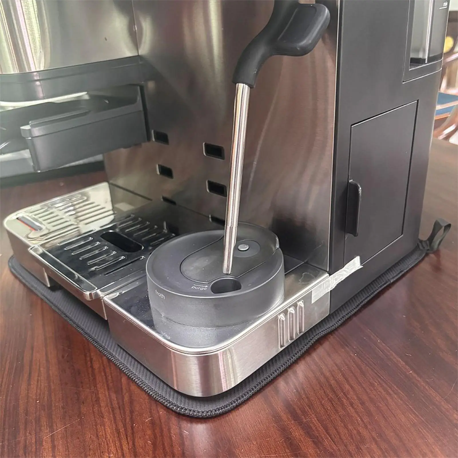 Coffee Slider For Countertop Smooth Glide Sliding Mat For Coffee Machine Rubber Protector For Renters Hotel Dorm Home Baristas