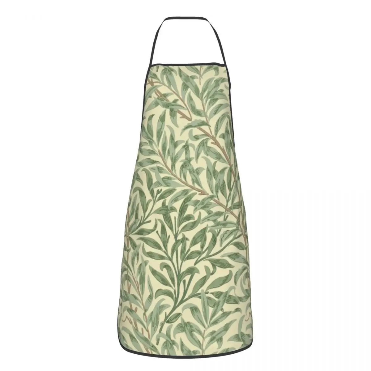 William Morris Willow Boughs Apron Women Men Floral Textile Pattern Adult Unisex Kitchen Chef Bib Tablier Cuisine Cooking Baking