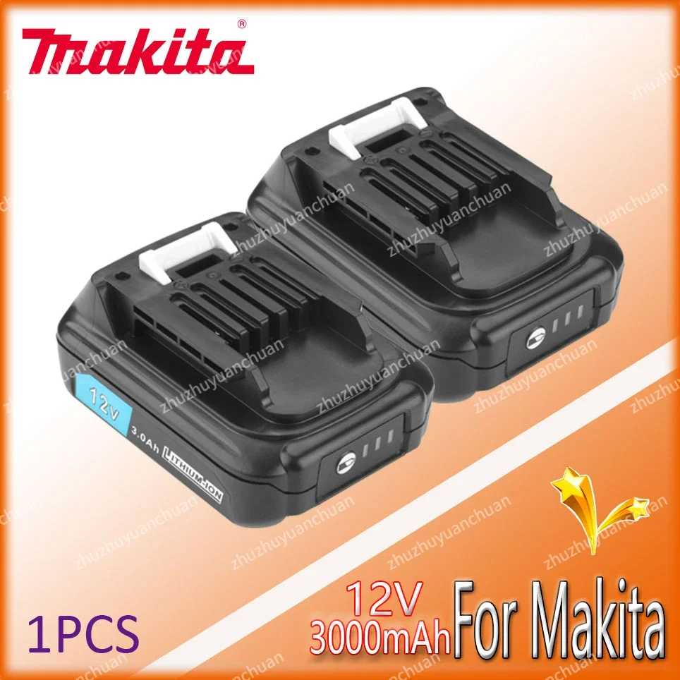 

12V 3000mAh Rechargeable Battery Power Tools Replaceable Battery For Makita BL1021B BL1041B BL1015B BL1020B BL1040B