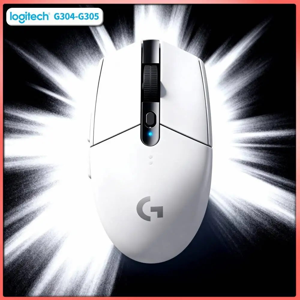 LIGHTSPEED Gaming Mouse Logitech G305, 12000 DPI HERO, 6 Programmable Buttons, 250hr Battery, 99g, PC Mac Gamers