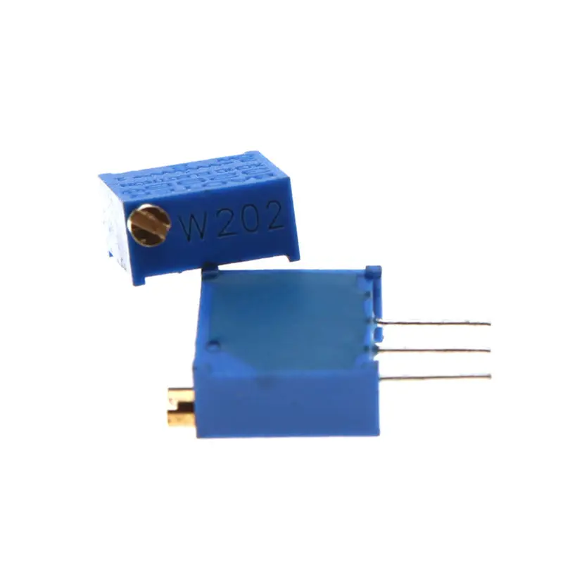 26 Buah/Set Kit Potensiometer 3296W 100R 200R 500R 1K 2K 5K 10K 20K 50K 100K 200K 500K 1M Set Resistor Variabel 13 Nilai X 2 Buah