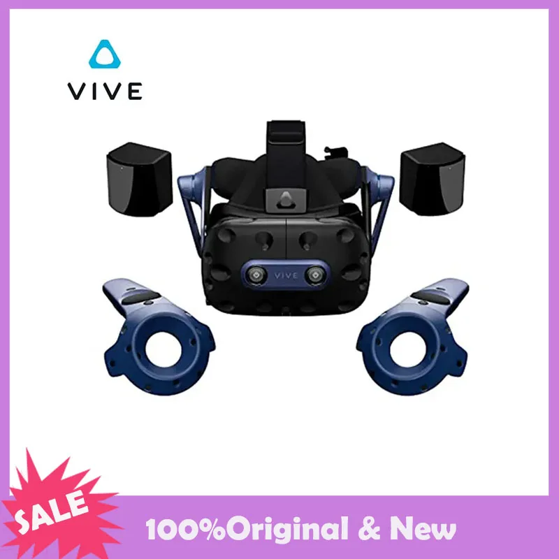 

Гарнитура виртуальной реальности HTC VIVE Pro2, 120 Гц, частота обновления 5K, ПК виртуальной реальности высокой четкости, смарт-Очки виртуальной реальности, паровые Очки виртуальной реальности