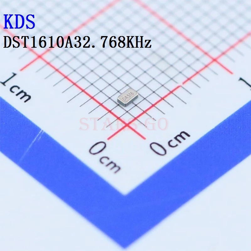 10PCS/100PCS 32.768kHz 1610 2P SMD 12.5PF 20ppm DST1610A 32.768KHz Crystals