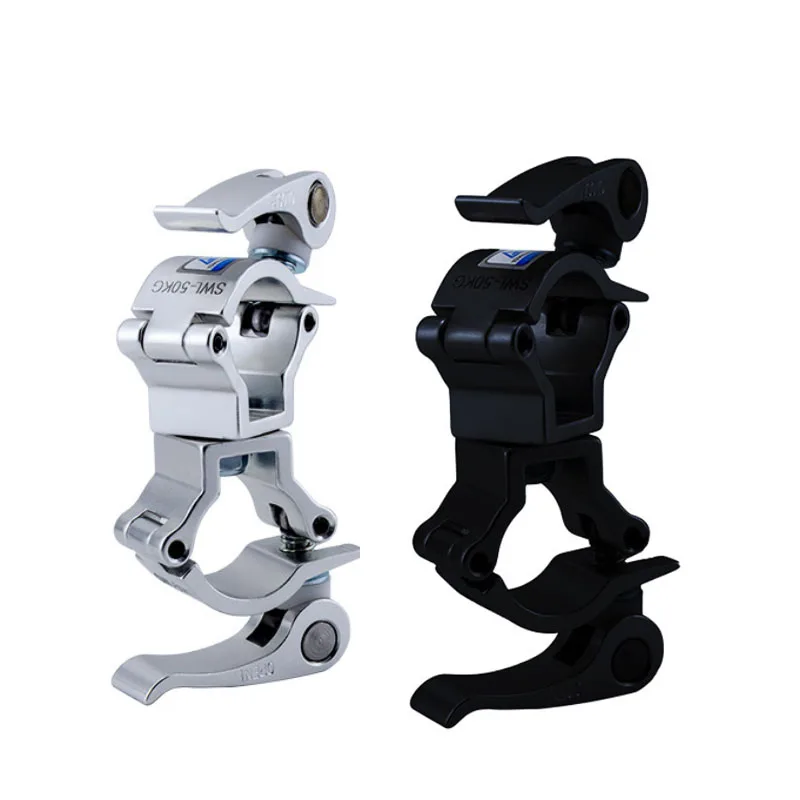 TUV Certificated Quality 360Degree Swivel Quick-release Rotating Truss Clamp/Hook For Stage Lighting 32-35mm Size 50KG Loading