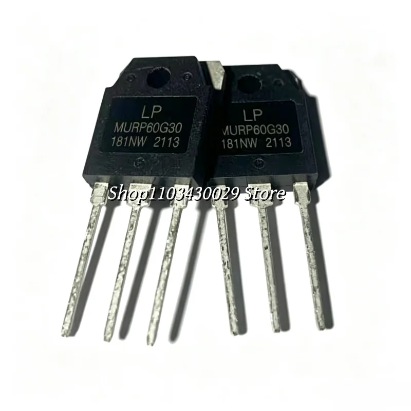10Pcs New Original MURP60G30 TO-3P 60A 300V Ultra Fast Recovery Diode