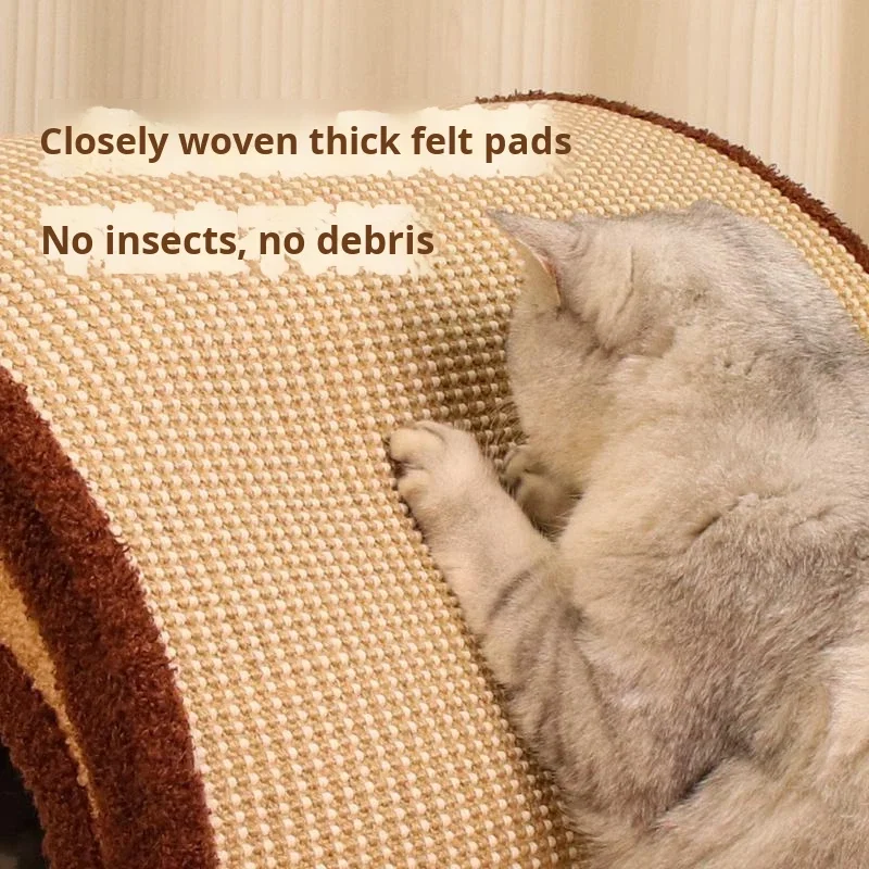 

Cat House Scratching Board Durable Scratch Resistant Thick Cushion Extra Large Winter Nest Closed Detachable Washable Dog Bed