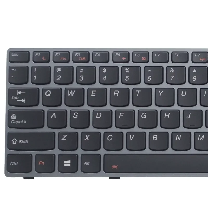 

New Backlit Keyboard for Lenovo Y580 Y580N Y580A Y590 Y590N with Black Frame