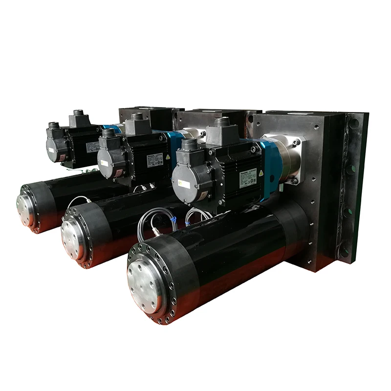 مادة الفولاذ المقاوم للصدأ اسطوانة هيدروليكية كهربائية 0.4KW قوة المحرك 12V اسطوانة كهربائية
