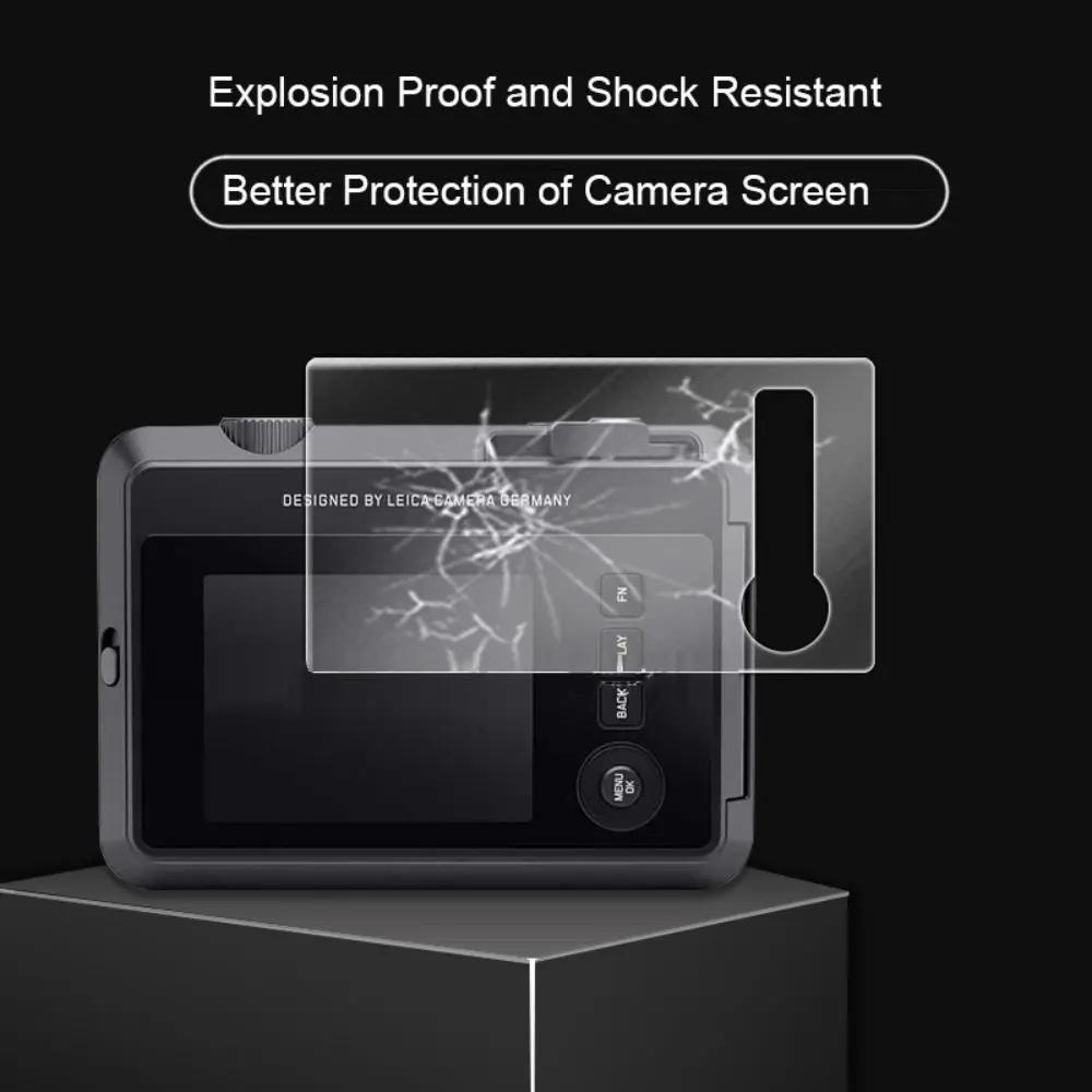 Anti Scratch Screen Protector 9H Hardness Anti Fingerprint Instant Camera Protective Film HD Explosion-proof for Leica SOFORT 2