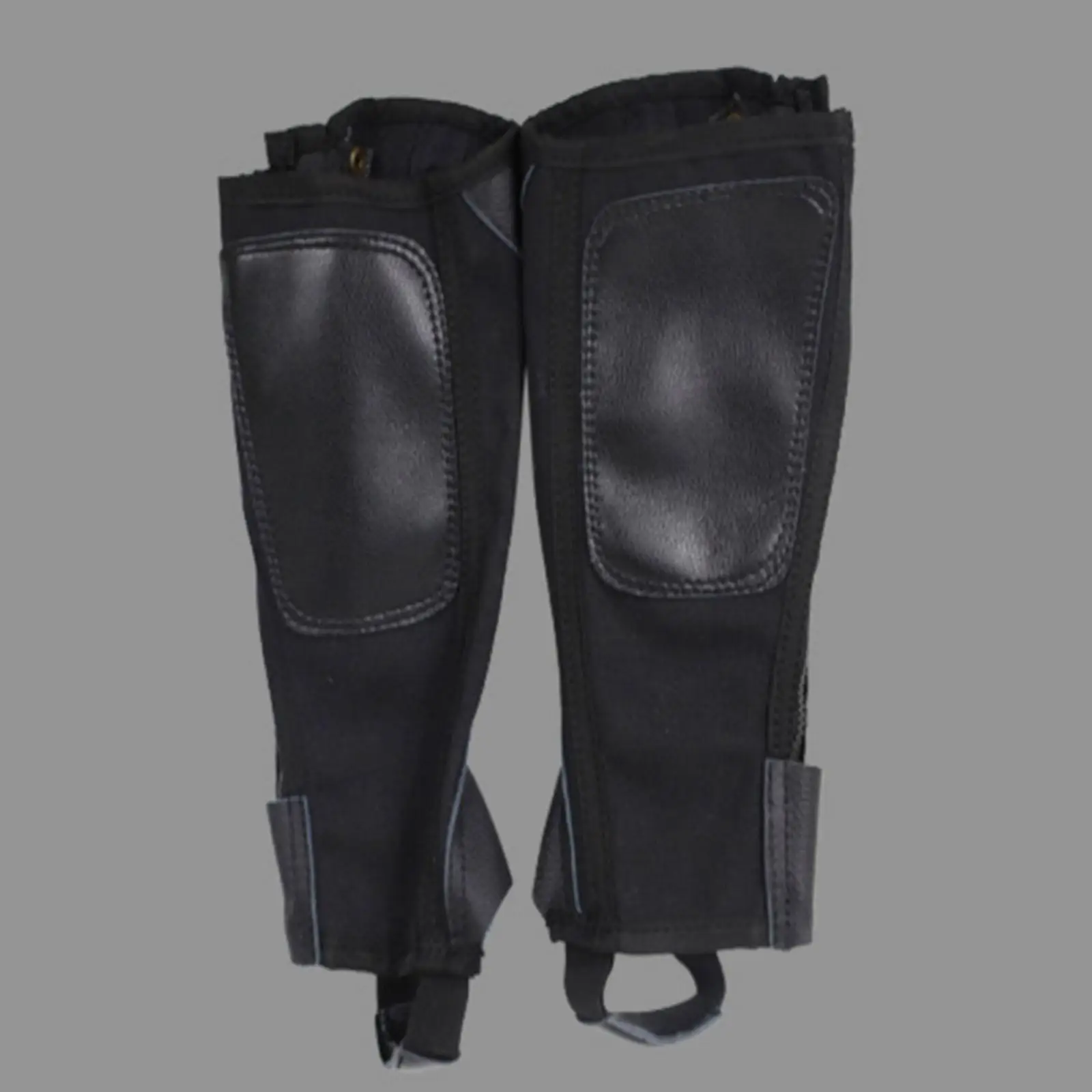 2 Pieces Horse Riding Half Chap Breathable Protection Elastic Sleeve Comfortable Riding Gear Leg Guards Equestrian Shoe Cover