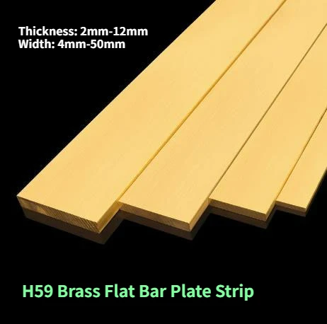 H59 Brass Flat Bar …