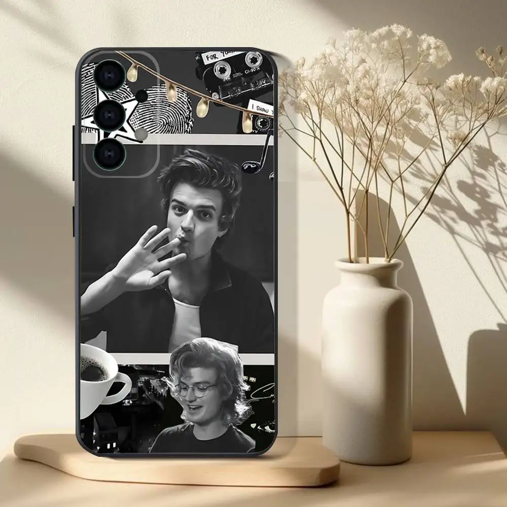 Custodia per telefono D-Djo Singer J-Joe K-Keery per Samsung S 25,24,23,22,30,21,10,9,Ultra,Plus,Lite,FE,4,5G Custodia morbida nera