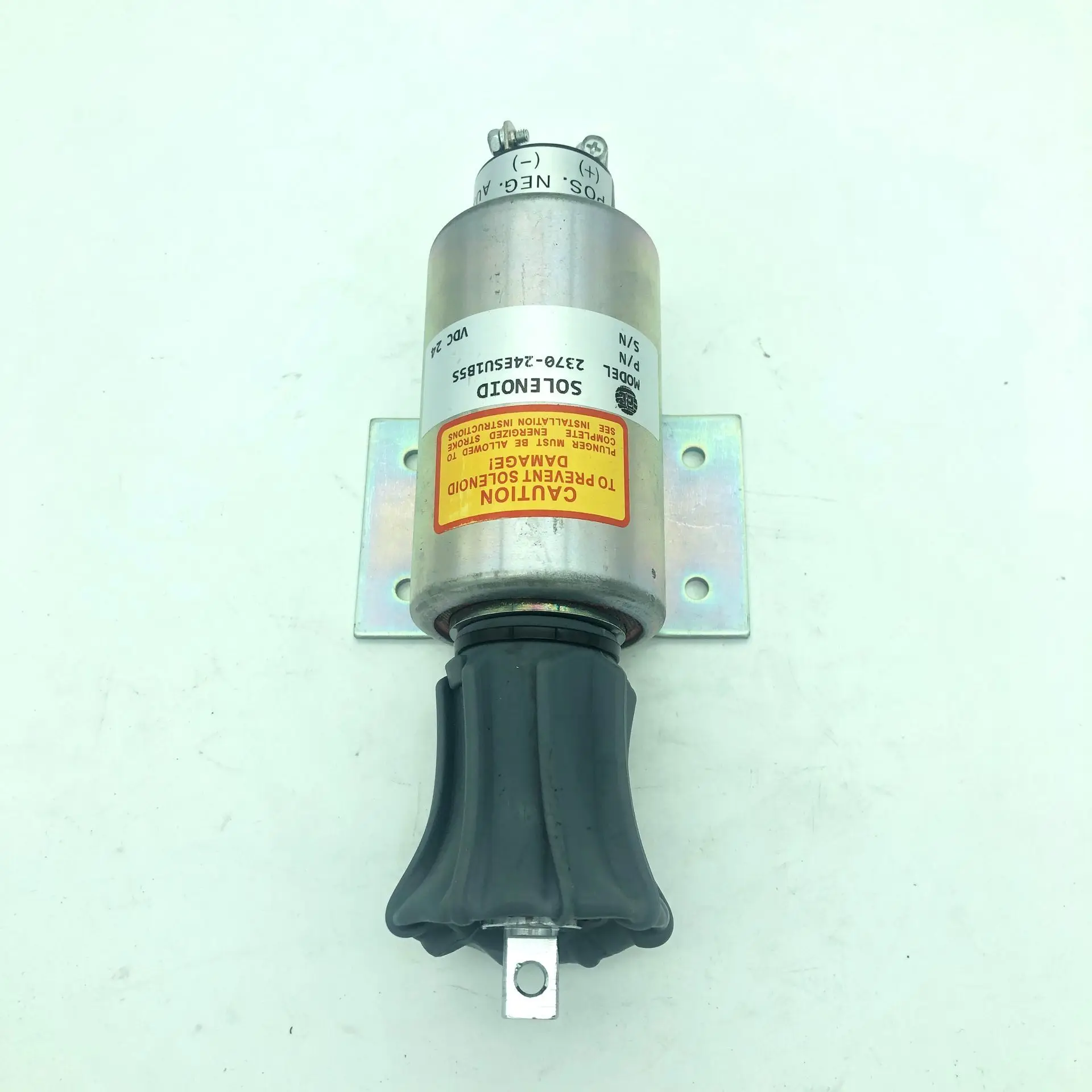 New Fuel Shutoff Solenoid 24V 2370-24ESU1B5S Flameout Solenoid Valve for 6BT 5.9L Diesel Engine