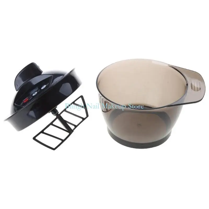 28TA Electric Hair Cream Automatic Mixer Mixing Bowl Color Paste Dyeing Stirrer Tool Coloring Hairdressing Barber