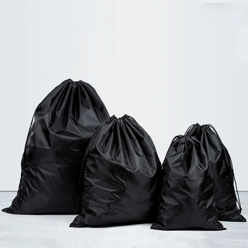 Bolsa impermeable con cordón para zapatos, ropa interior, bolsa deportiva de viaje, bolsas de nailon, organizador de ropa, bolsa de almacenamiento de embalaje