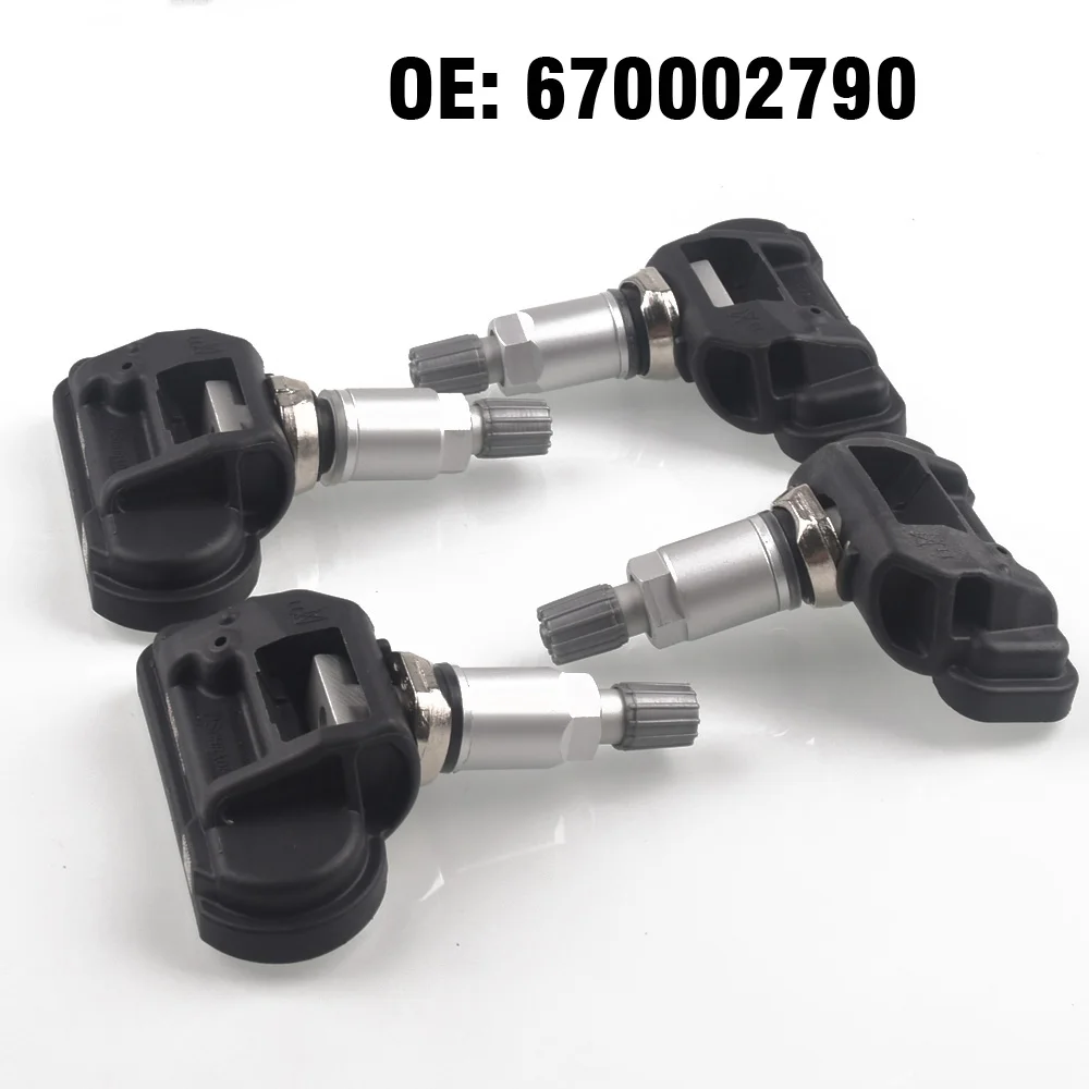 TPMS Tire Pressure Sensor 4Pcs For Citroen Jumper Combi Peugeot Boxer Combi Fiat Ducato Replacement Set
